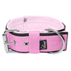 Grip Baby Pink - Breites gepolstertes Halsband mit Handgriff