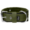 Grip Khaki - Breites gepolstertes Halsband mit Handgriff