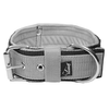 Grip Grey -  Breites gepolstertes Halsband mit Handgriff