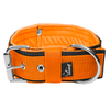 Grip Orange - Breites gepolstertes Halsband mit Handgriff