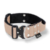 Extreme Buckle Beige - Robustes und sicheres Halsband