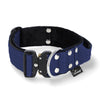 Extreme Buckle Navy Blue - Robustes und sicheres Halsband