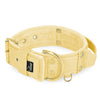 Grip Golden Gold Yellow - Breites gepolstertes Halsband mit Handgriff