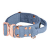 Extreme Rose Buckle Pastellblau - Starke und sichere Halsband