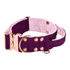 Extreme Rose Buckle Plum - Starke und sichere Halsband