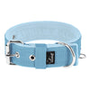 Active Baby Blue - Breites, strapazierfähiges Halsband mit Schnalle