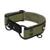 Martingale Black Edition Khaki - Breites, gefüttertes Halbwürgehalsband