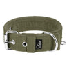 Active Khaki - Breites, strapazierfähiges Halsband mit Schnalle