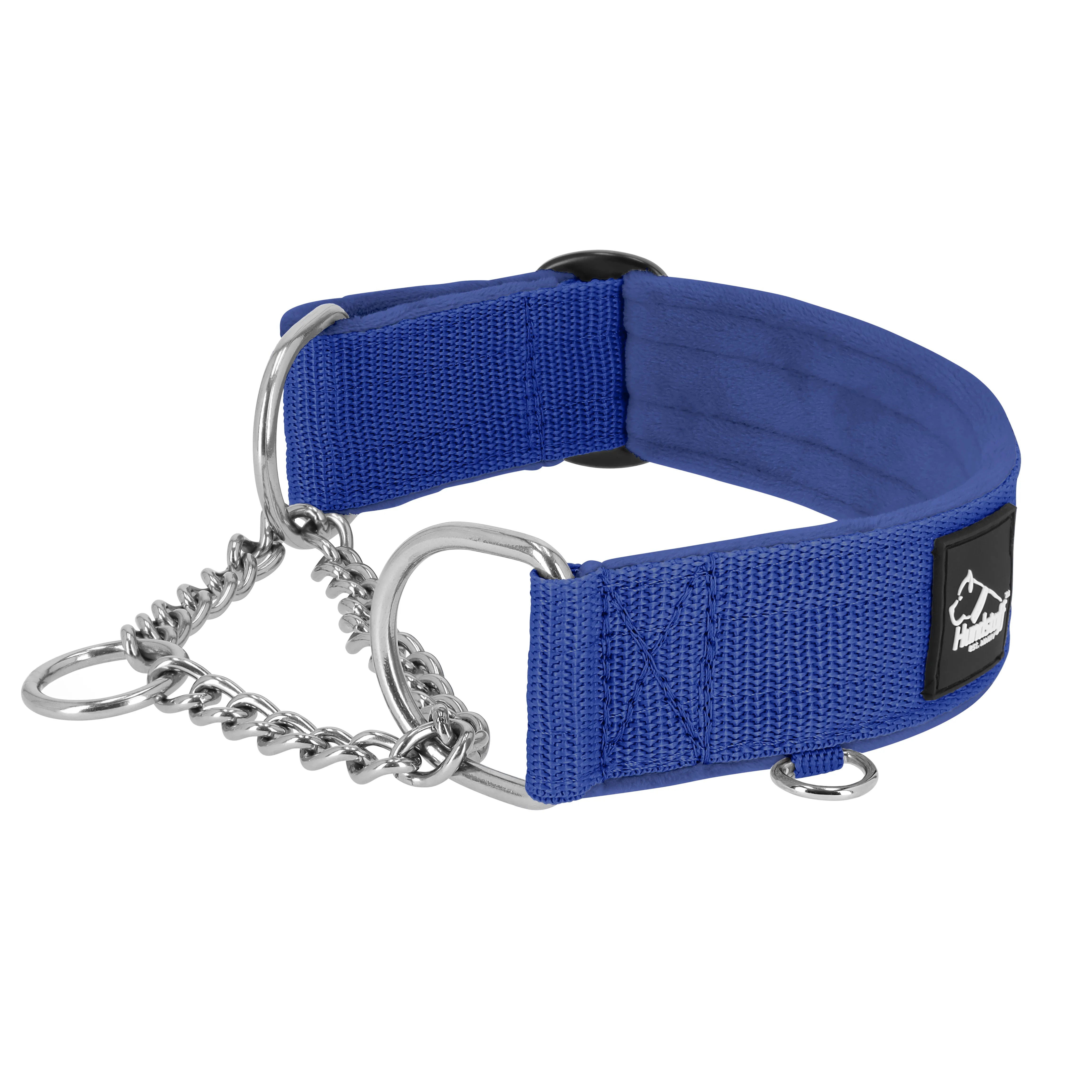 Martingale Chain Set Blue – Halsband & Leine