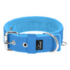 Active Ocean Blue -  Breites, strapazierfähiges Halsband mit Schnalle
