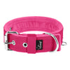 Active Rosa -  Breites, strapazierfähiges Halsband mit Schnalle