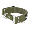 Martingale Khaki - Breites, gefüttertes Halbwürgehalsband