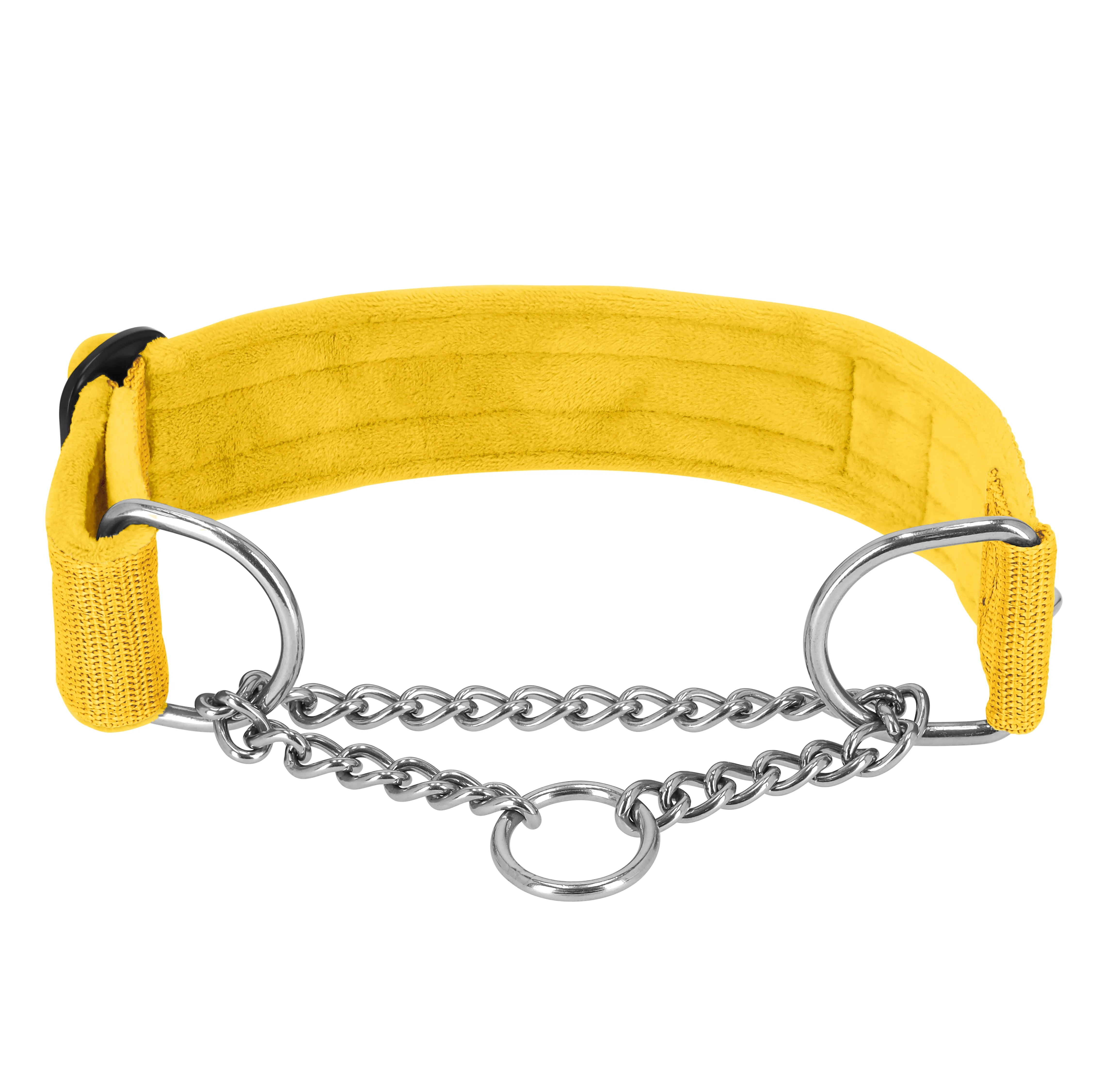 Martingale Chain Set Yellow – Halsband & Leine