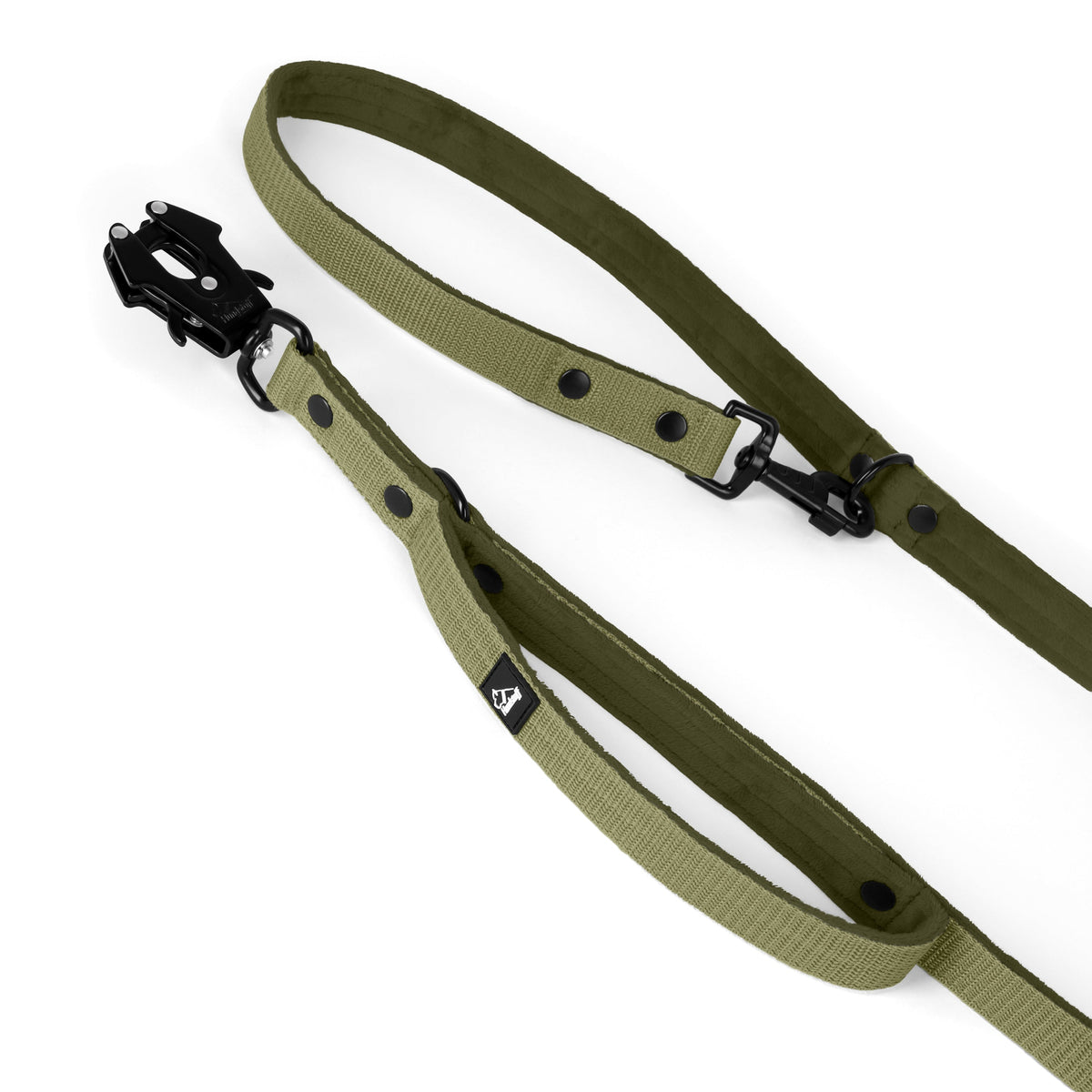 Multi Guard Leash Black Edition Olive Green