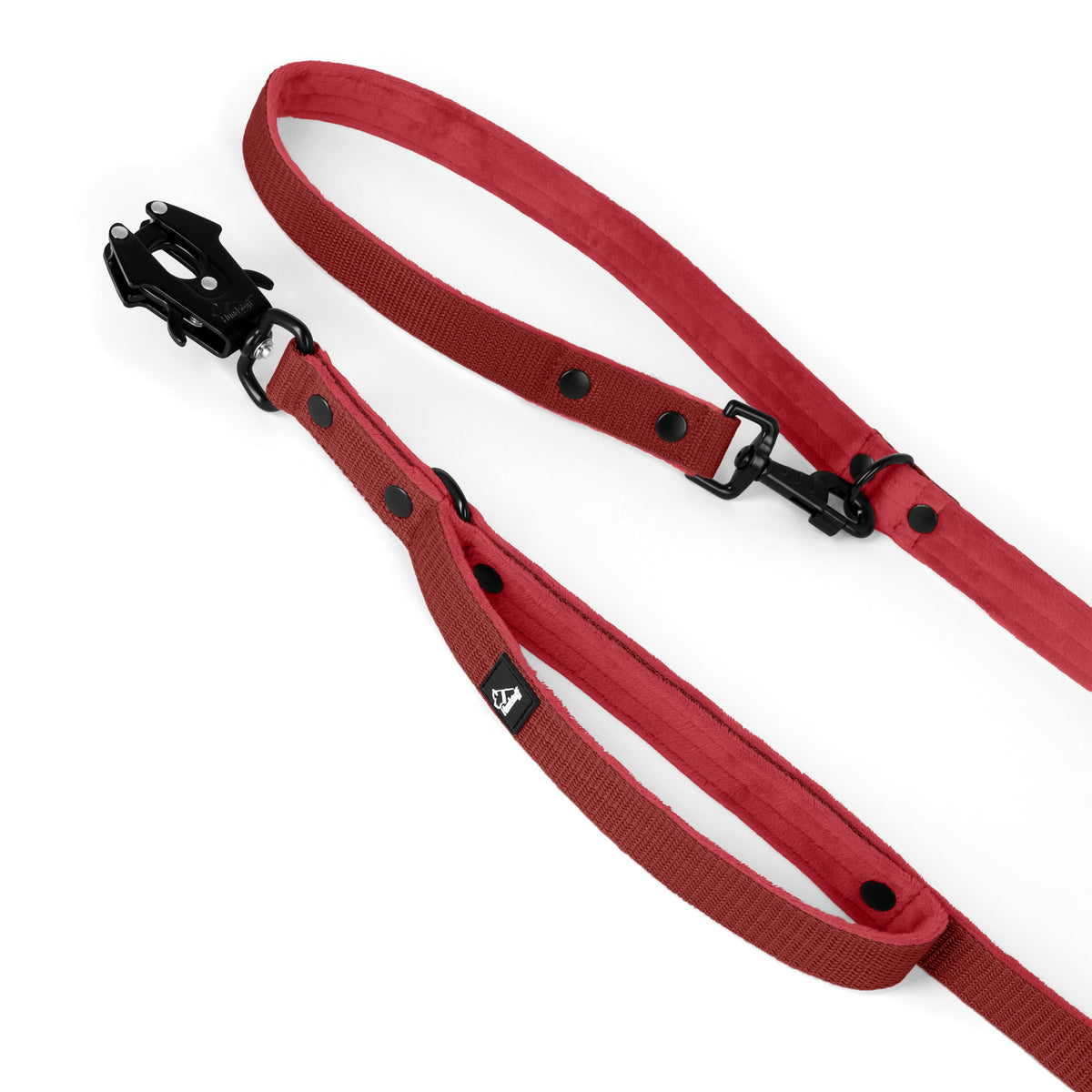 Multi Guard Leash Black Edition Raspberry Red
