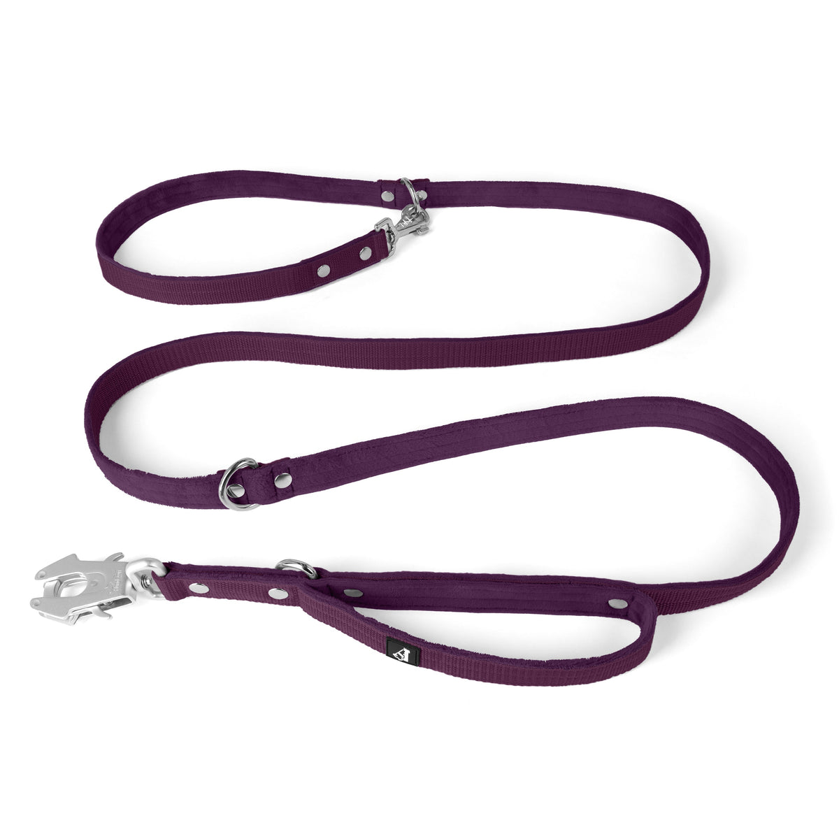 Multi Guard Leash Silver Edition Plum