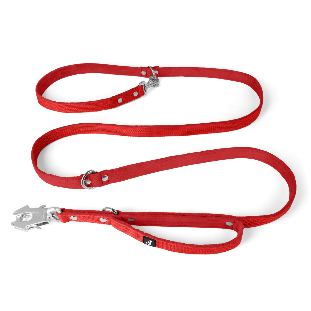 Multi Guard Leash Silver Edition Red