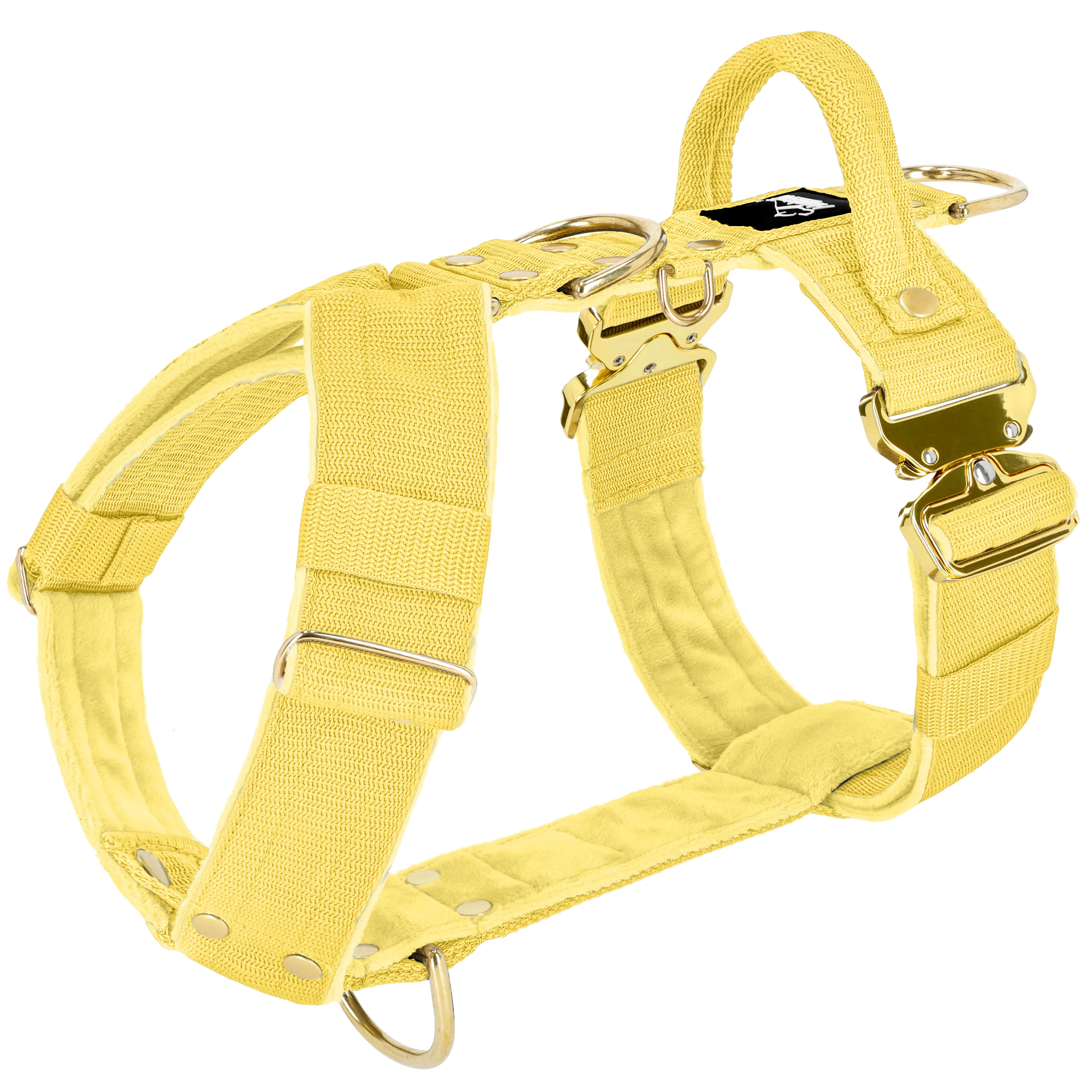 Easy Walk Extreme Gold Buckle Gold Gelb - Geschirr mit Schnellverschluss