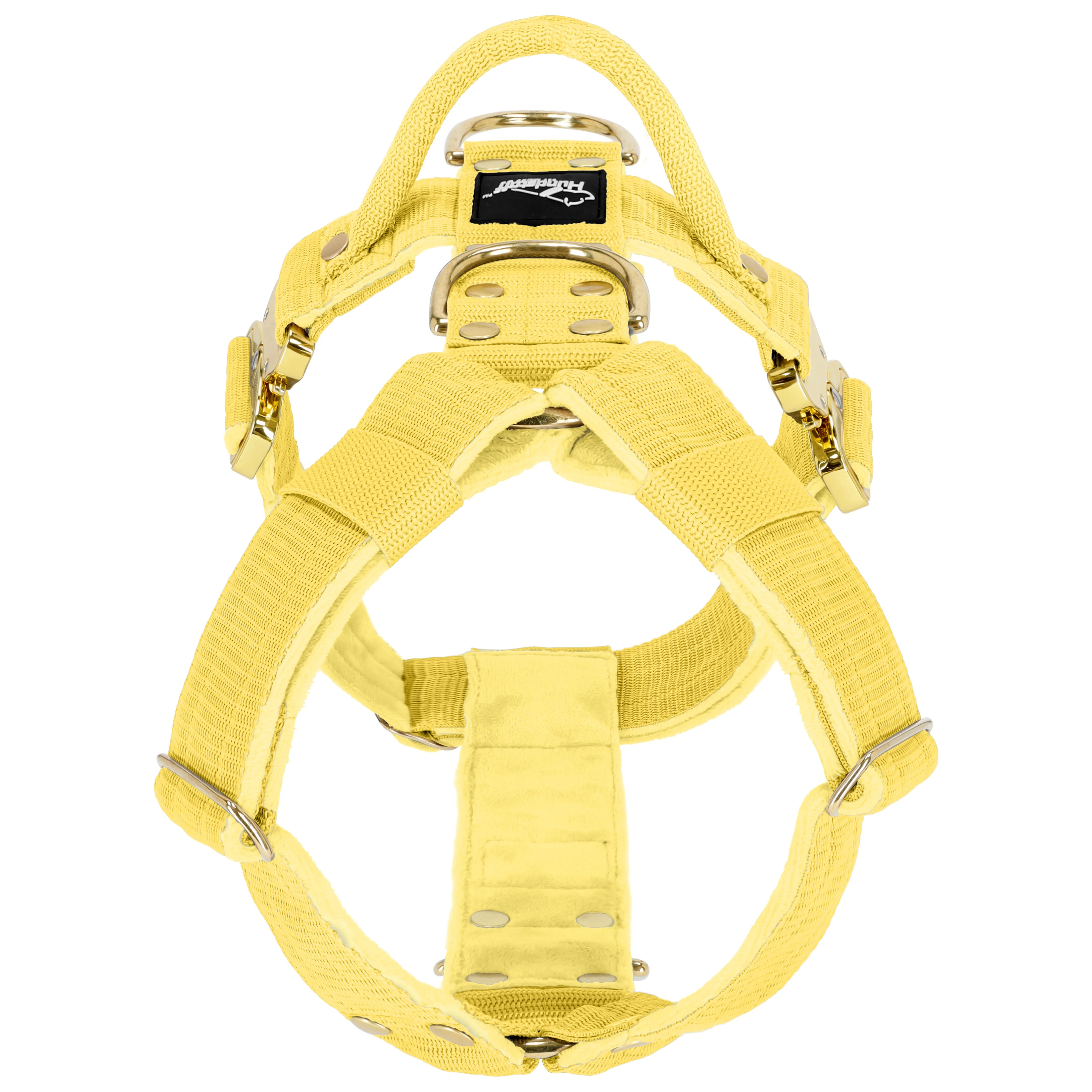 Easy Walk Extreme Gold Buckle Gold Gelb - Geschirr mit Schnellverschluss