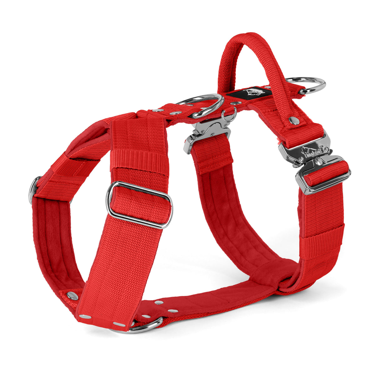 Hundstaff Easy Walk Extreme Silver Edition Red