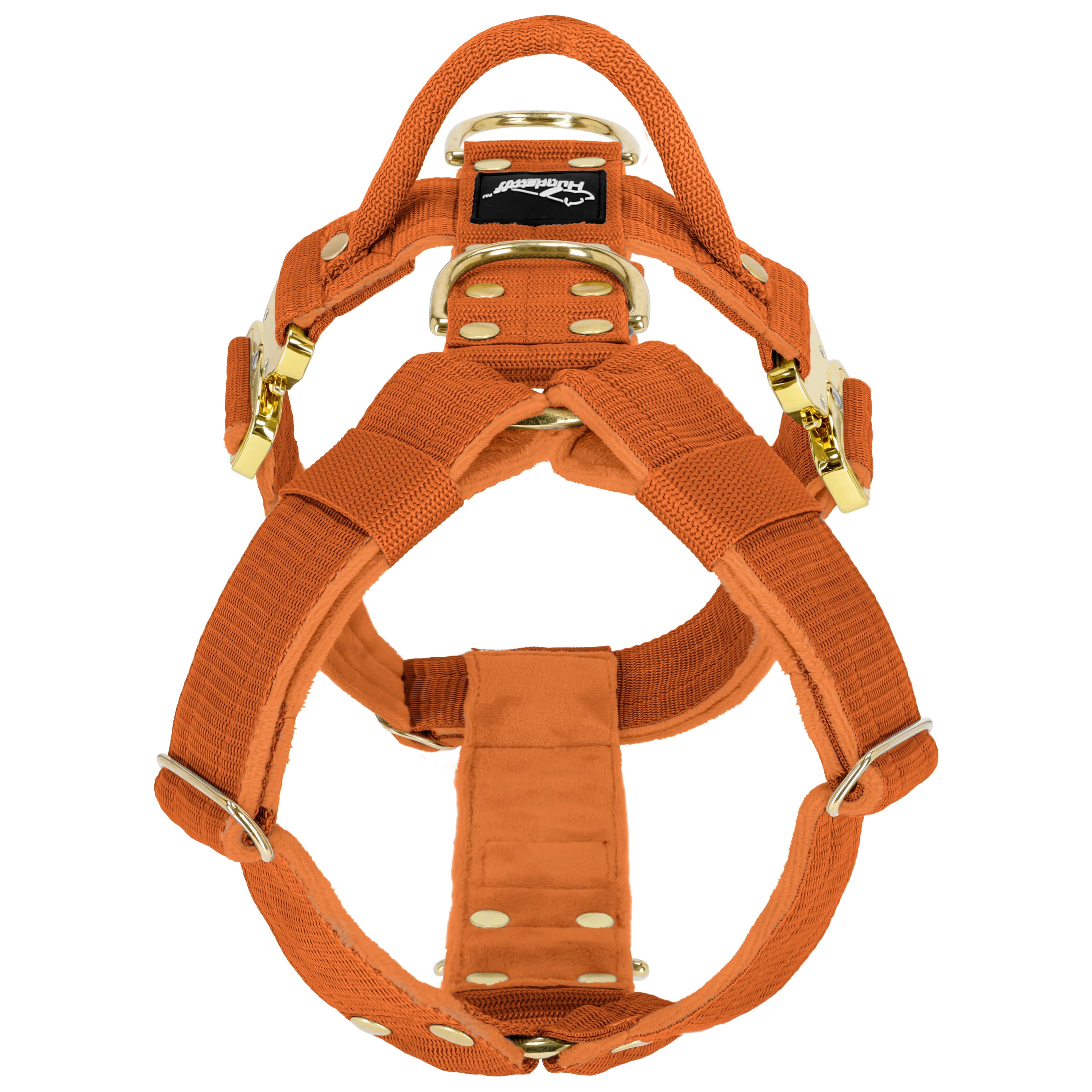 Easy Walk Extreme Gold Buckle Burnt Orange - Geschirr mit Schnellverschluss