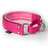 Martingale Pink - Breites, gefüttertes Halbwürgehalsband