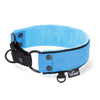 Martingale Black Edition Ocean Blue - Breites, gefüttertes Halbwürgehalsband