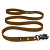 Walk Leash Golden Dark Brown - Sichere Nylonleine in verschiedenen Längen