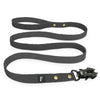 Walk Leash Golden Dark Grey - Sichere Nylonleine in verschiedenen Längen