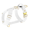 Easy Walk Extreme Gold Buckle White - Geschirr mit Schnellverschluss