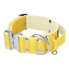 Extreme Silver Buckle Baby Yellow - Starkes und sicheres Halsband