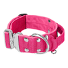 Extreme Silver Buckle Pink - Starke und sichere Halskette