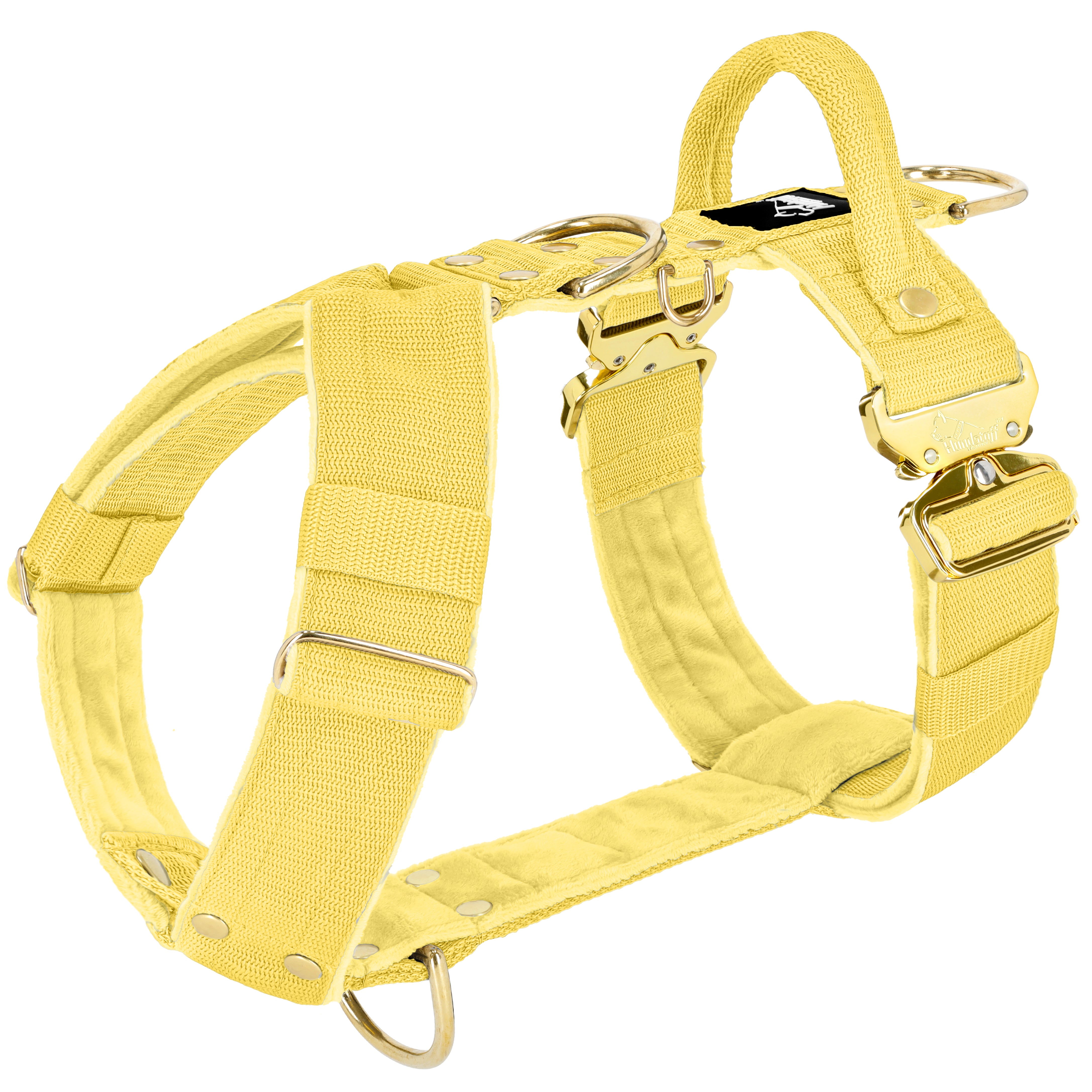 Easy Walk Extreme Gold Buckle Gold Gelb - Geschirr mit Schnellverschluss