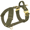 Easy Walk Extreme Gold Buckle Khaki - Geschirr mit Schnellverschluss