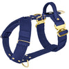 Easy Walk Extreme Gold Buckle Navy Blue - Geschirr mit Schnellverschluss