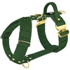 Easy Walk Extreme Gold Buckle Forest Green - Geschirr mit Schnellverschluss
