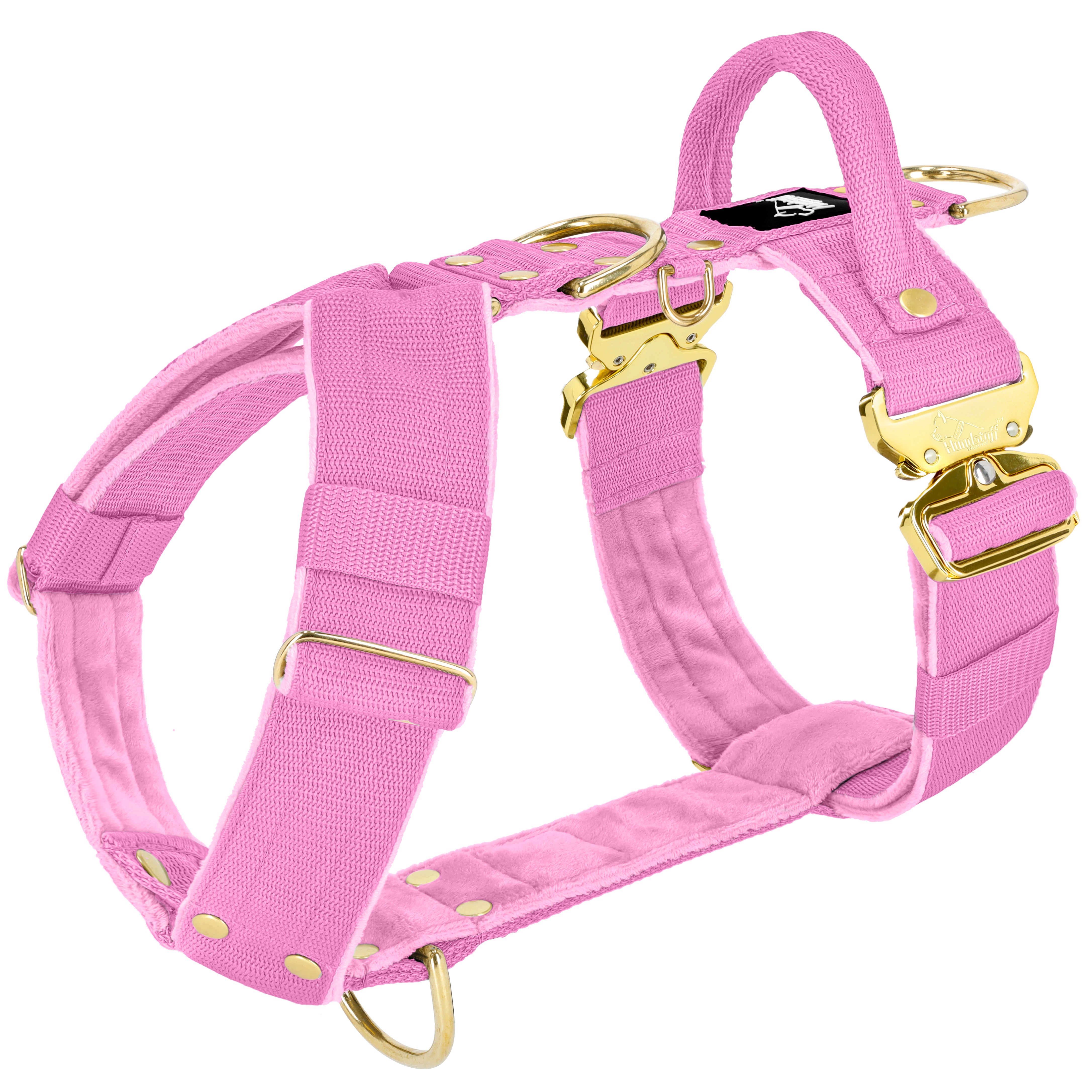 Easy Walk Extreme Gold Buckle Candy Pink - Geschirr mit Schnellverschluss