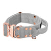 Extreme Rose Buckle Grey - Starkes und sicheres Halsband