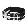 Extreme Silver Buckle Safe Black - Sicheres Reflektorhalsband