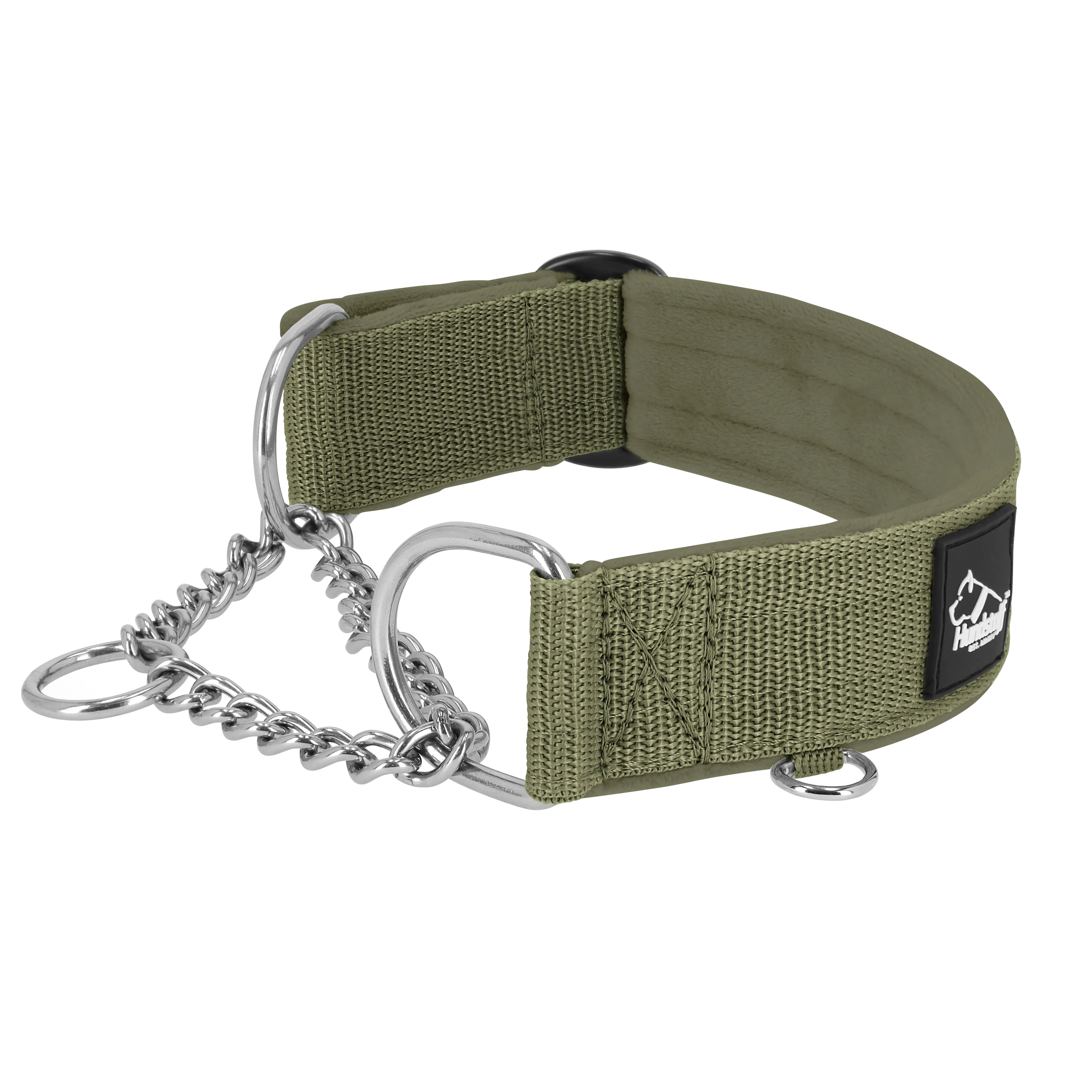 Martingale Chain Set Khaki – Halsband & Leine