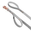 Guard Leash Rose Edition Grau - Schutzleine mit extra Griff