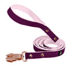 Walk Leash Rose Edition Plum - Sichere Nylonleine in verschiedenen Längen