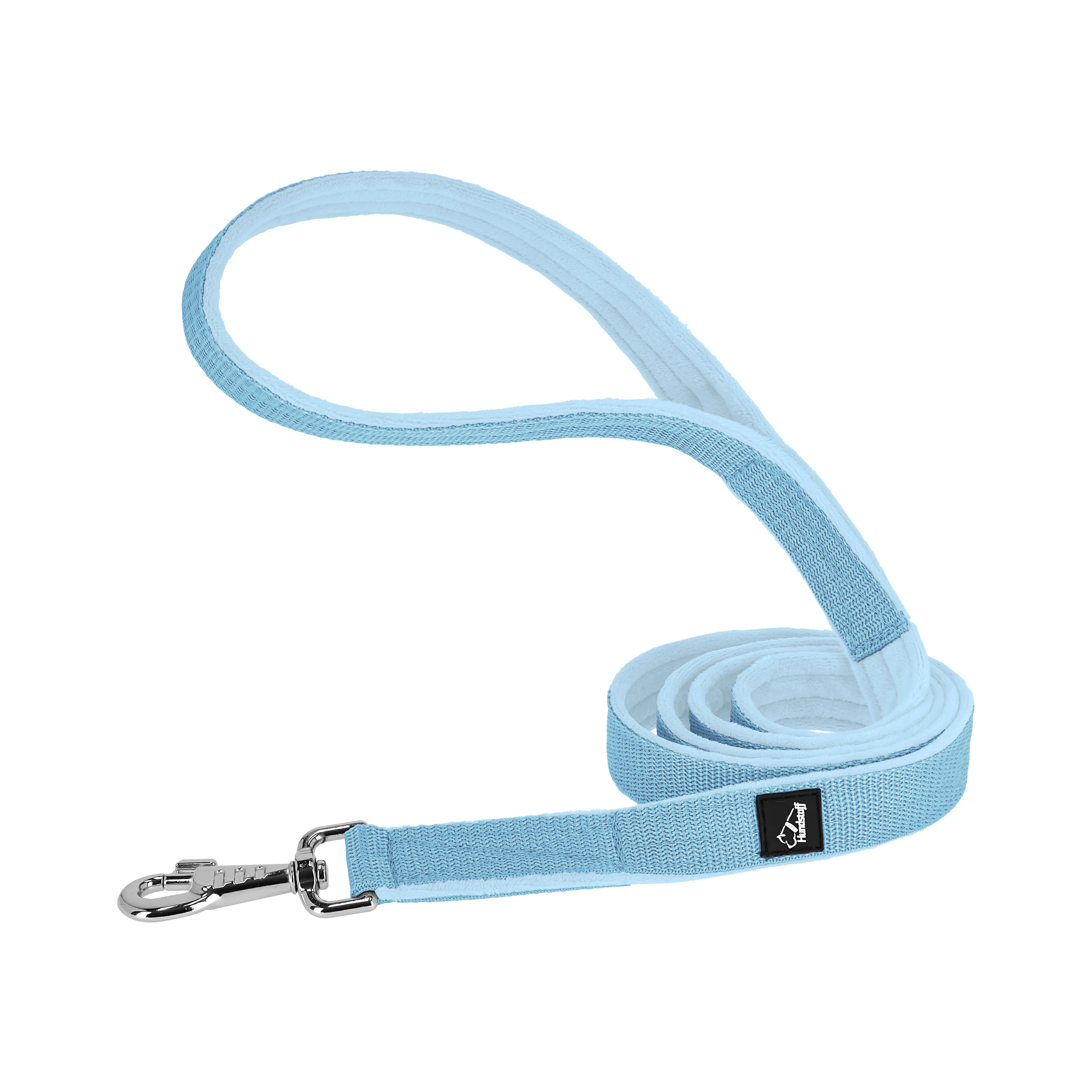 Martingale Chain Set Baby Blue – Halsband & Leine