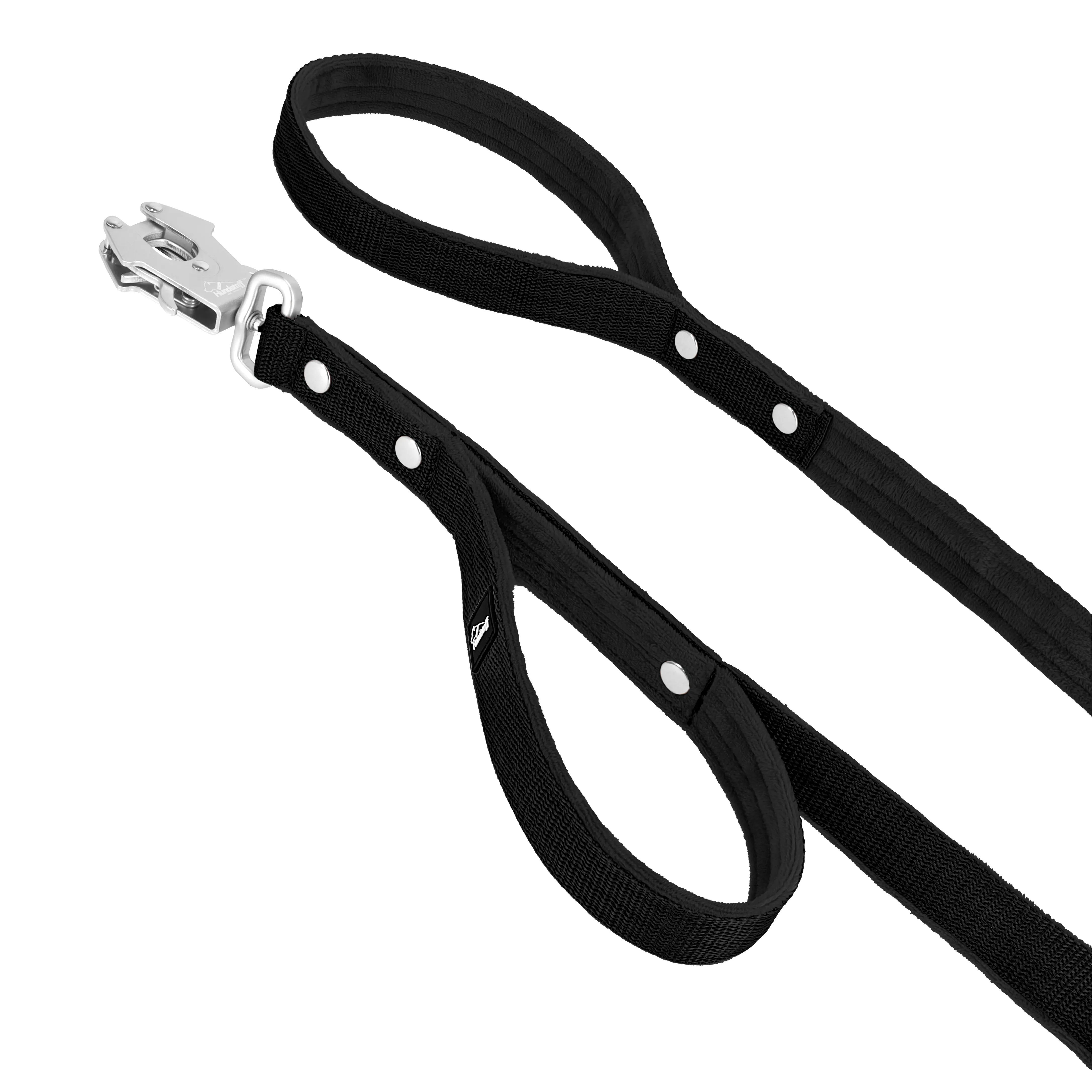 Guard Leash Black - Leine mit Extra Handgriff