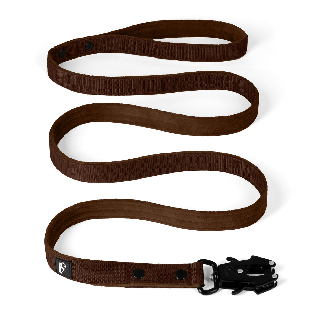 Walk Leash Black Edition Dark Brown