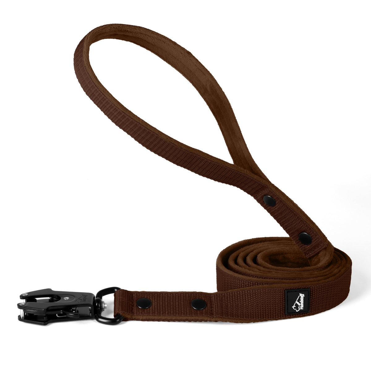 Walk Leash Black Edition Dark Brown