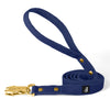 Walk Leash Gold Edition Navy Blue