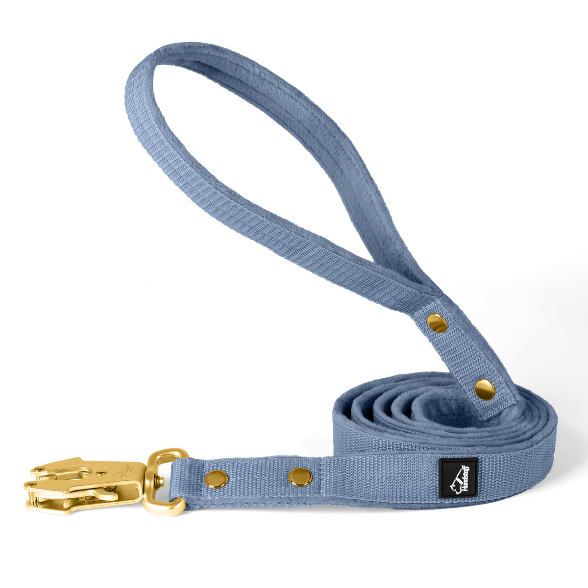 Walk Leash Gold Edition Pastel Blue