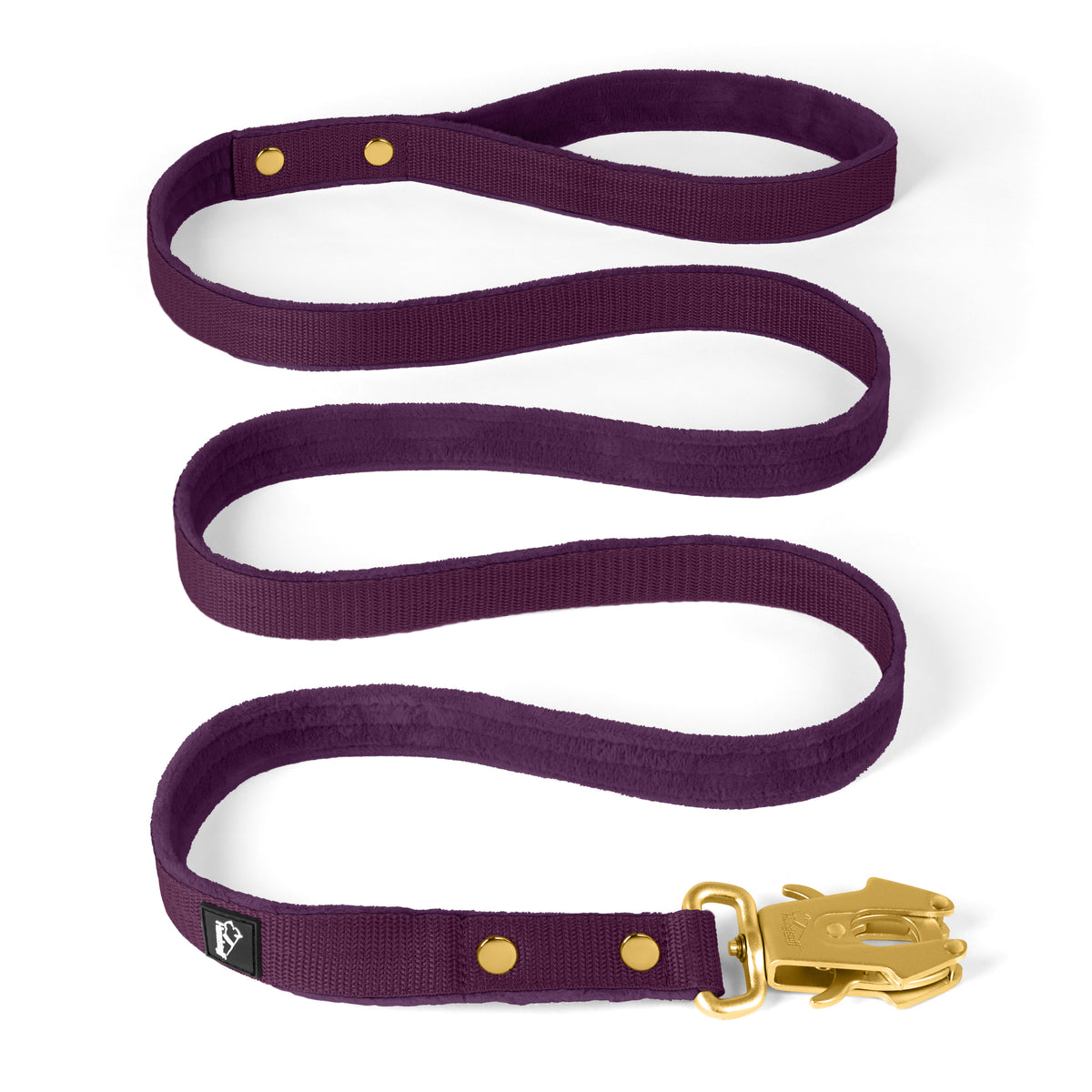 Walk Leash Gold Edition Plum