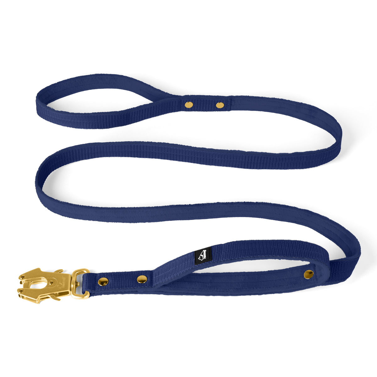 Guard Leash Gold Edition Navy Blue
